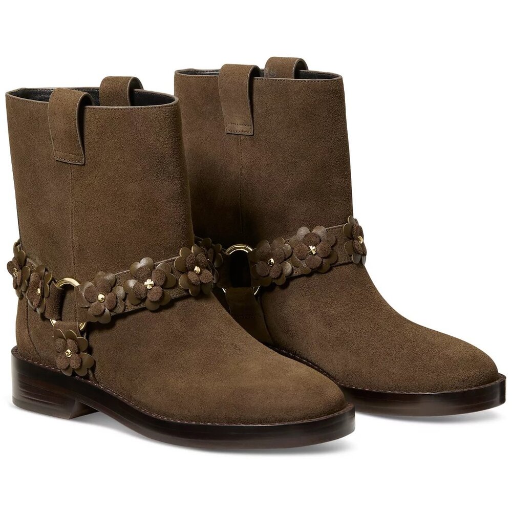 kate spade new york $368 Women's Spade Flower Garden Moto Boots Sz 11 NIB !
